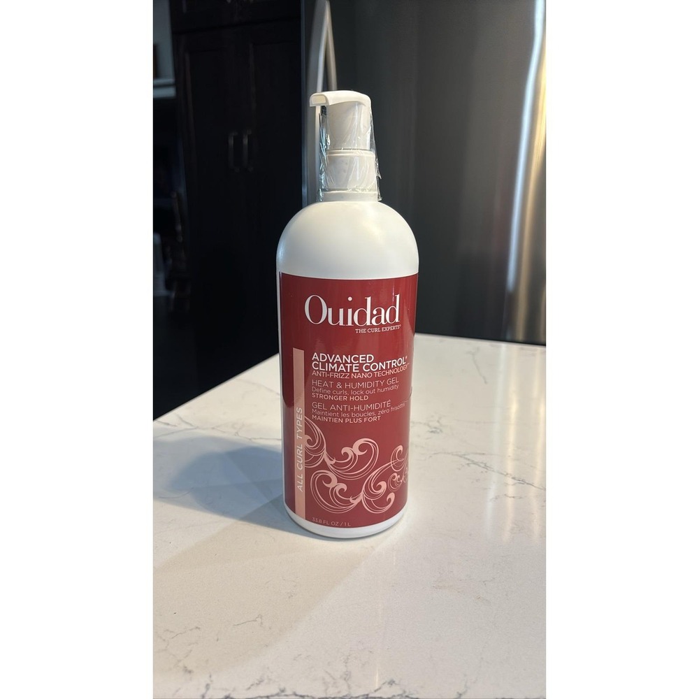Ouidad Advanced Climate Control Heat & Humidity Gel Stronger Hold 33.8oz